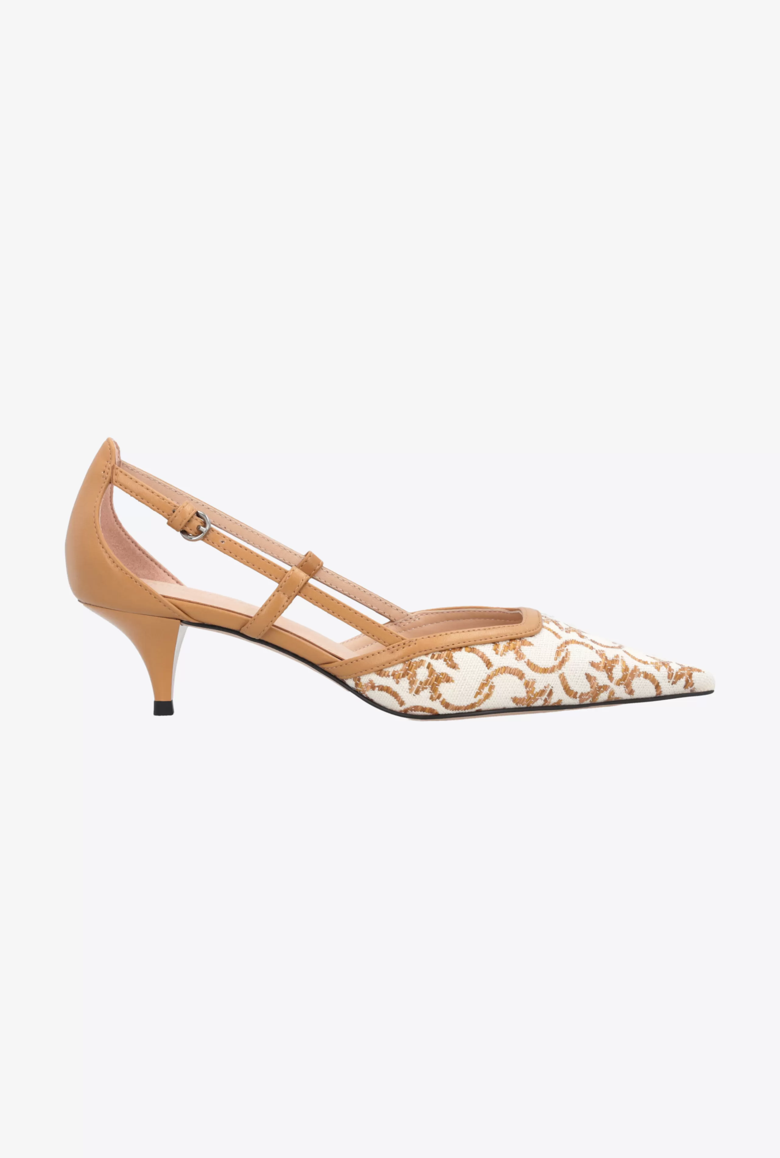 PINKO Pumps-Żakardowe Czółenka Monogram