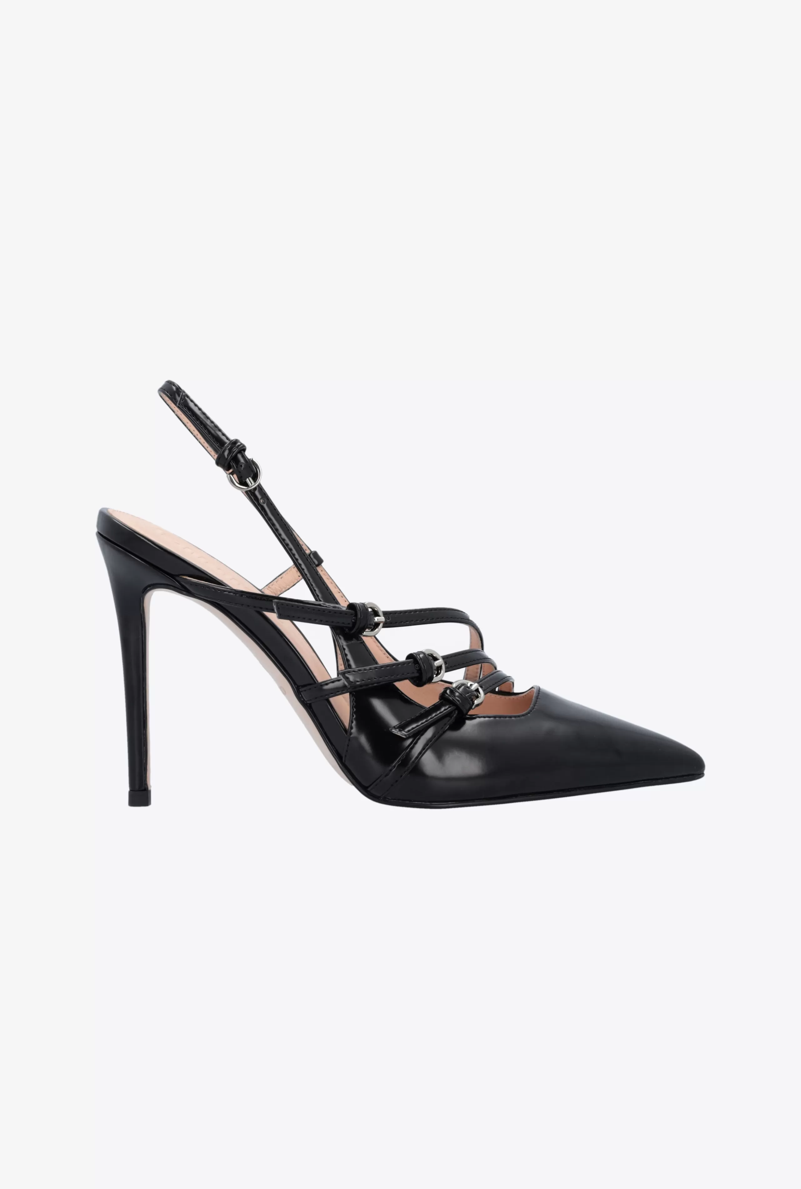 PINKO Pumps-Buty Slingback Na Wysokim Obcasie