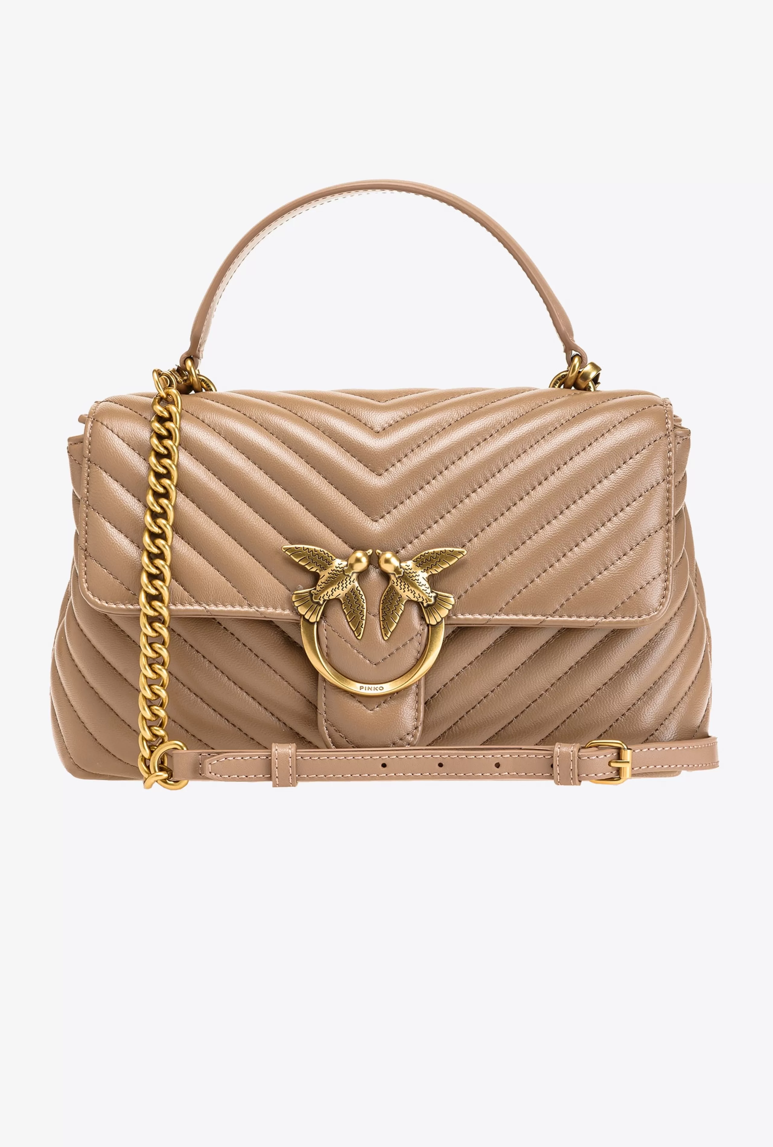 PINKO Love Bag Puff | Torebki do Ręki-Classic Lady Love Bag Puff Chevron