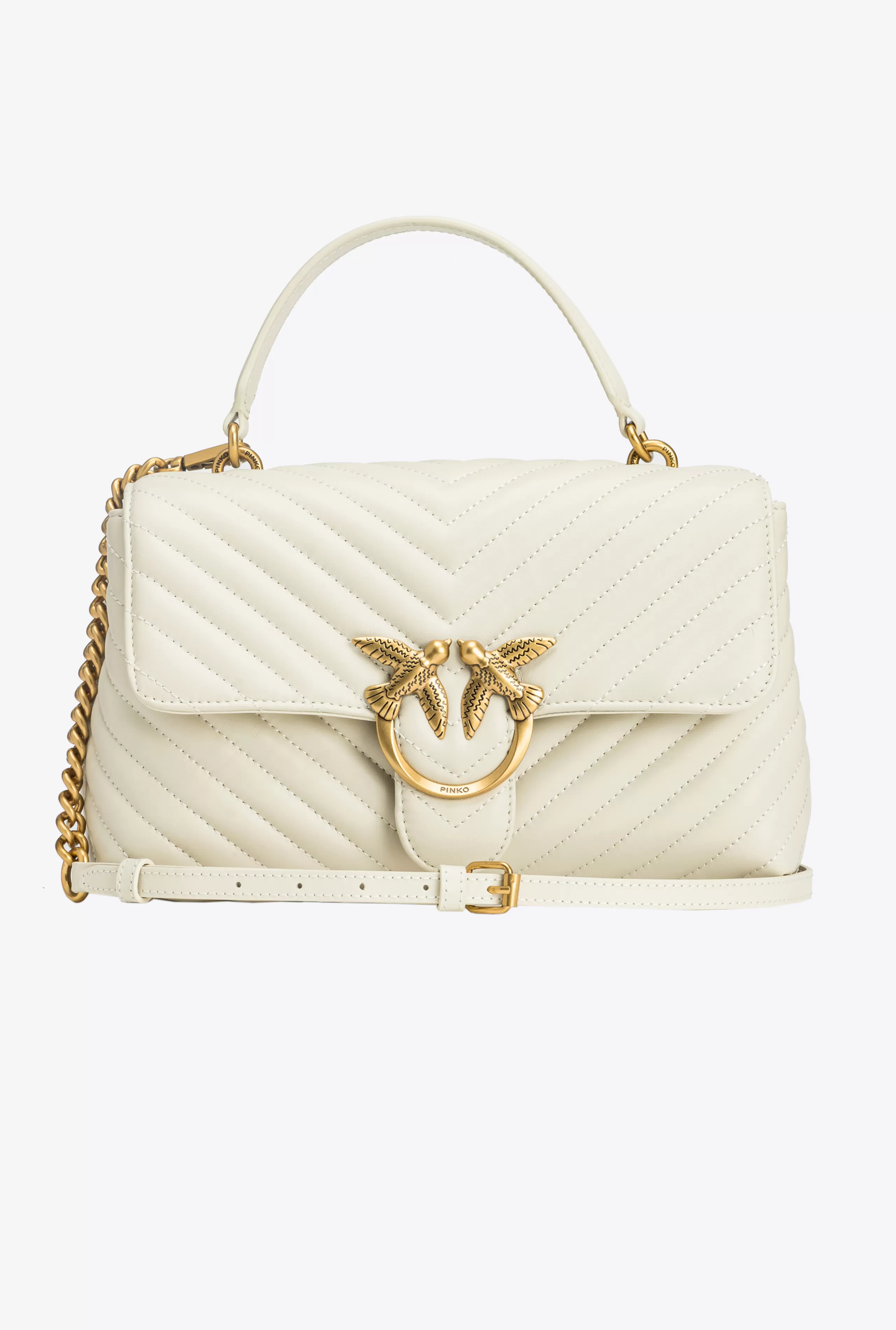 PINKO Love Bag Puff | Torebki do Ręki-Classic Lady Love Bag Puff Chevron