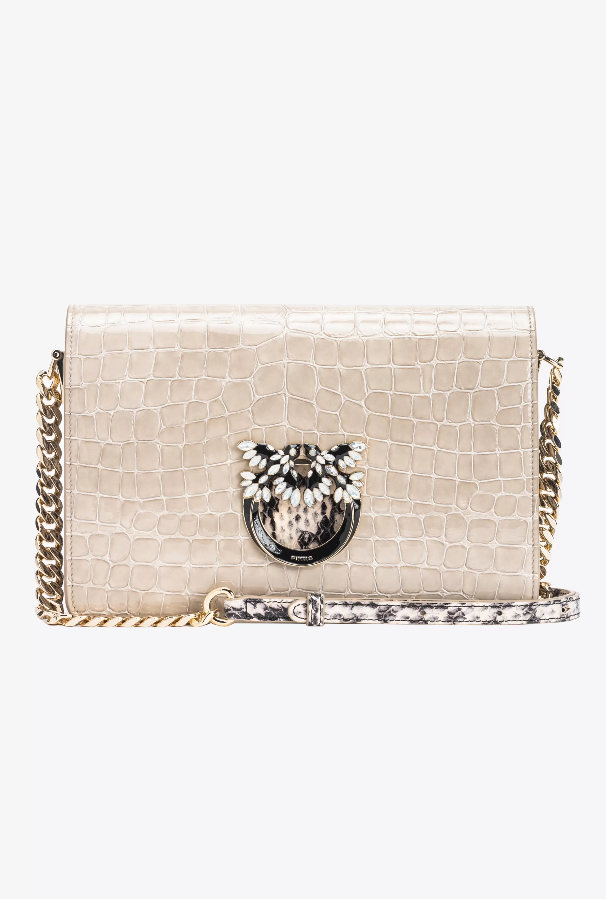 PINKO Limited Edition | Love Bag Click-Classic Love Bag Click Krokodyl I Wąż Galleria