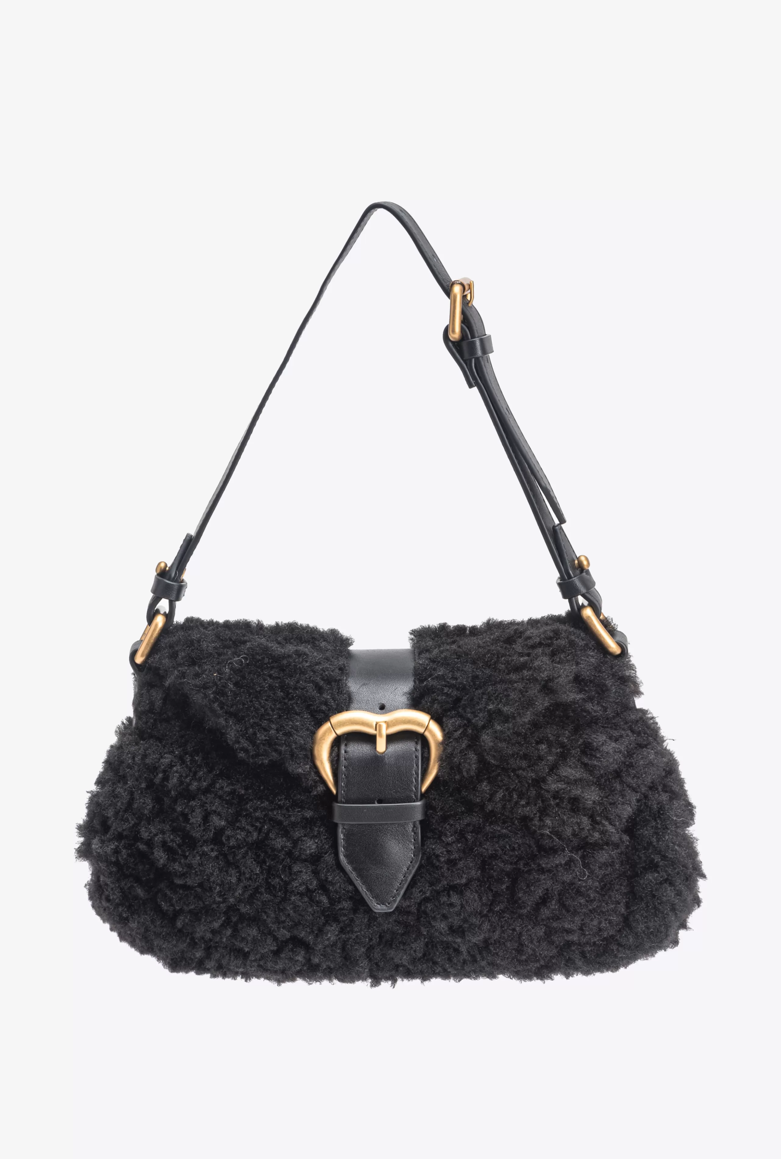 PINKO Mini Bags | Torebki na Ramię-Mini Jolene Bag Faux Fur