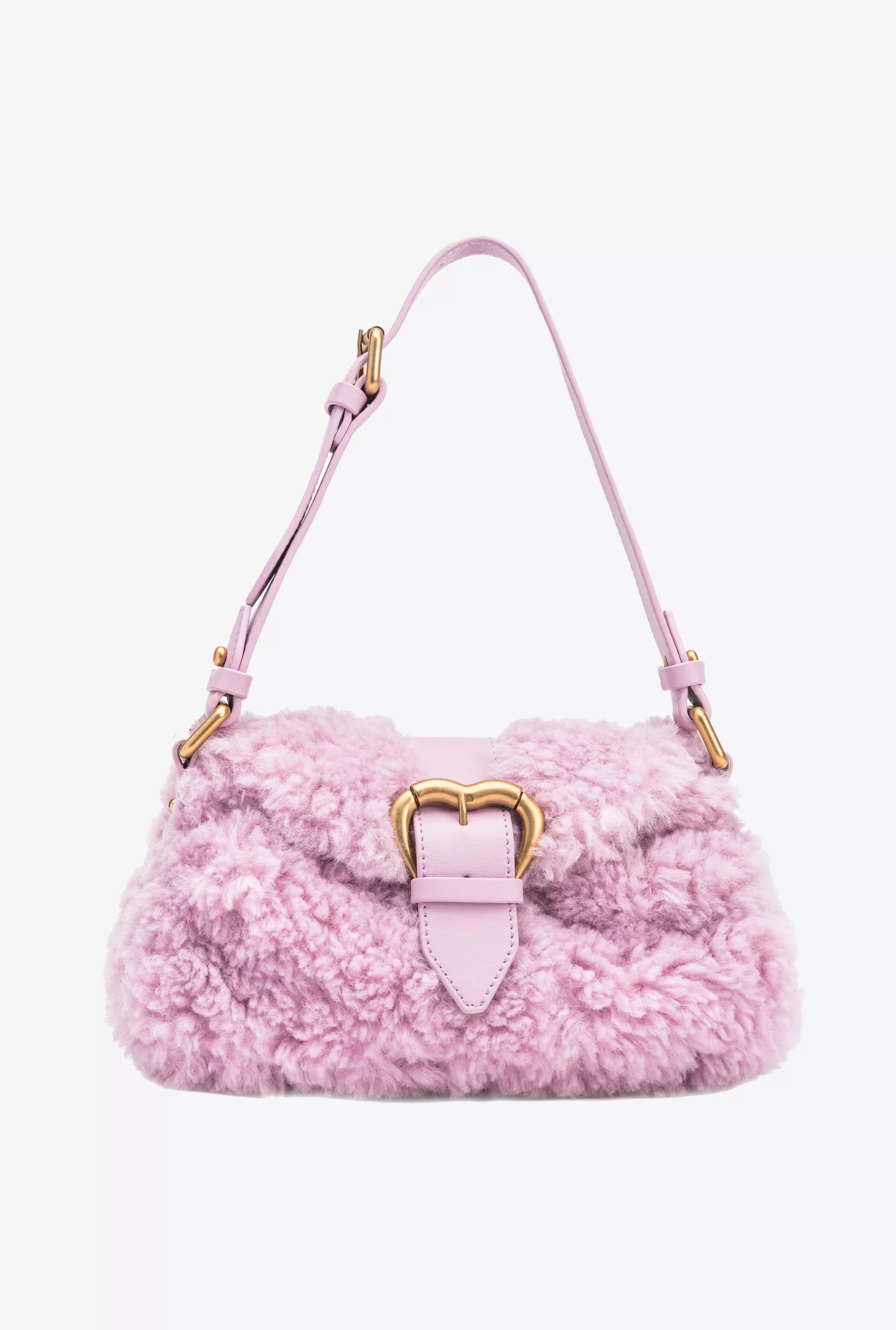 PINKO Mini Bags | Torebki na Ramię-Mini Jolene Bag Faux Fur