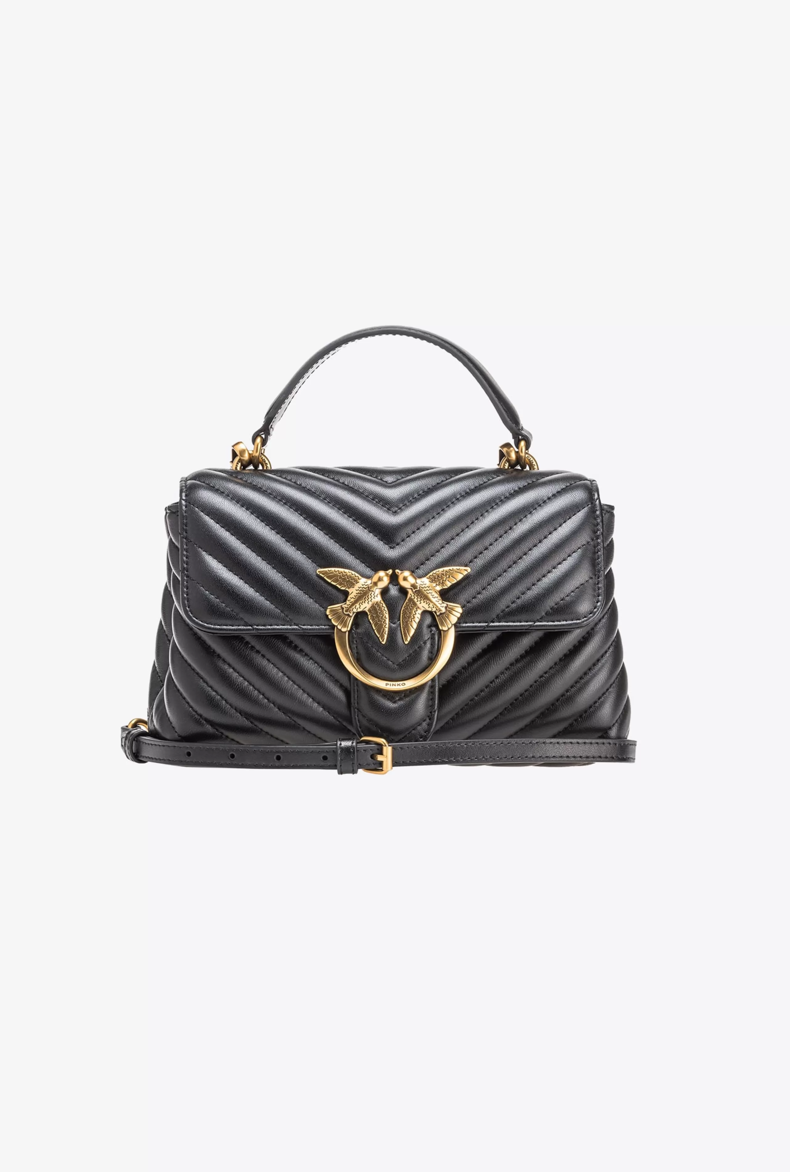 PINKO Love Bag Puff | Torebki do Ręki-Mini Lady Love Bag Puff Chevron