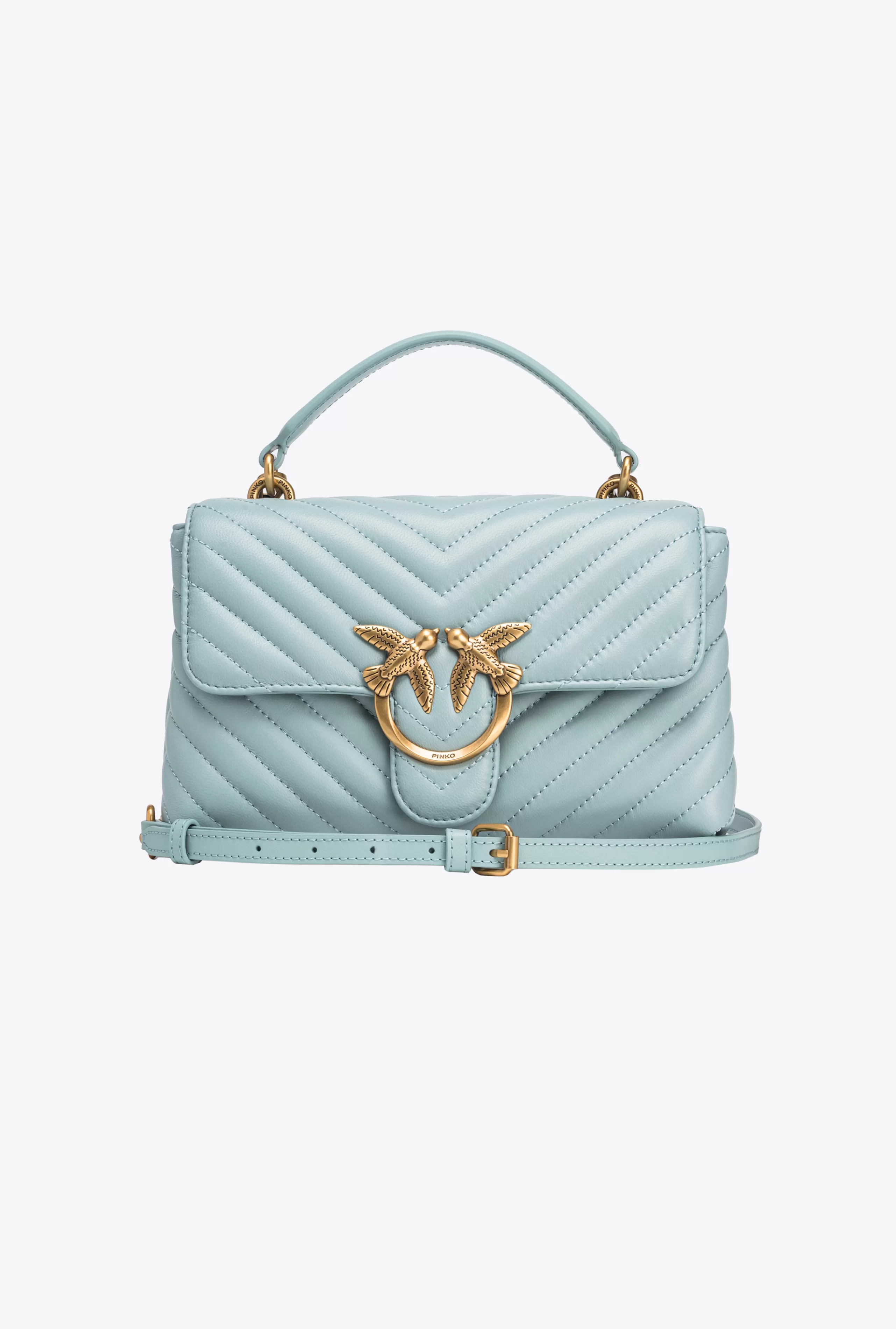 PINKO Love Bag Puff | Torebki do Ręki-Mini Lady Love Bag Puff Chevron