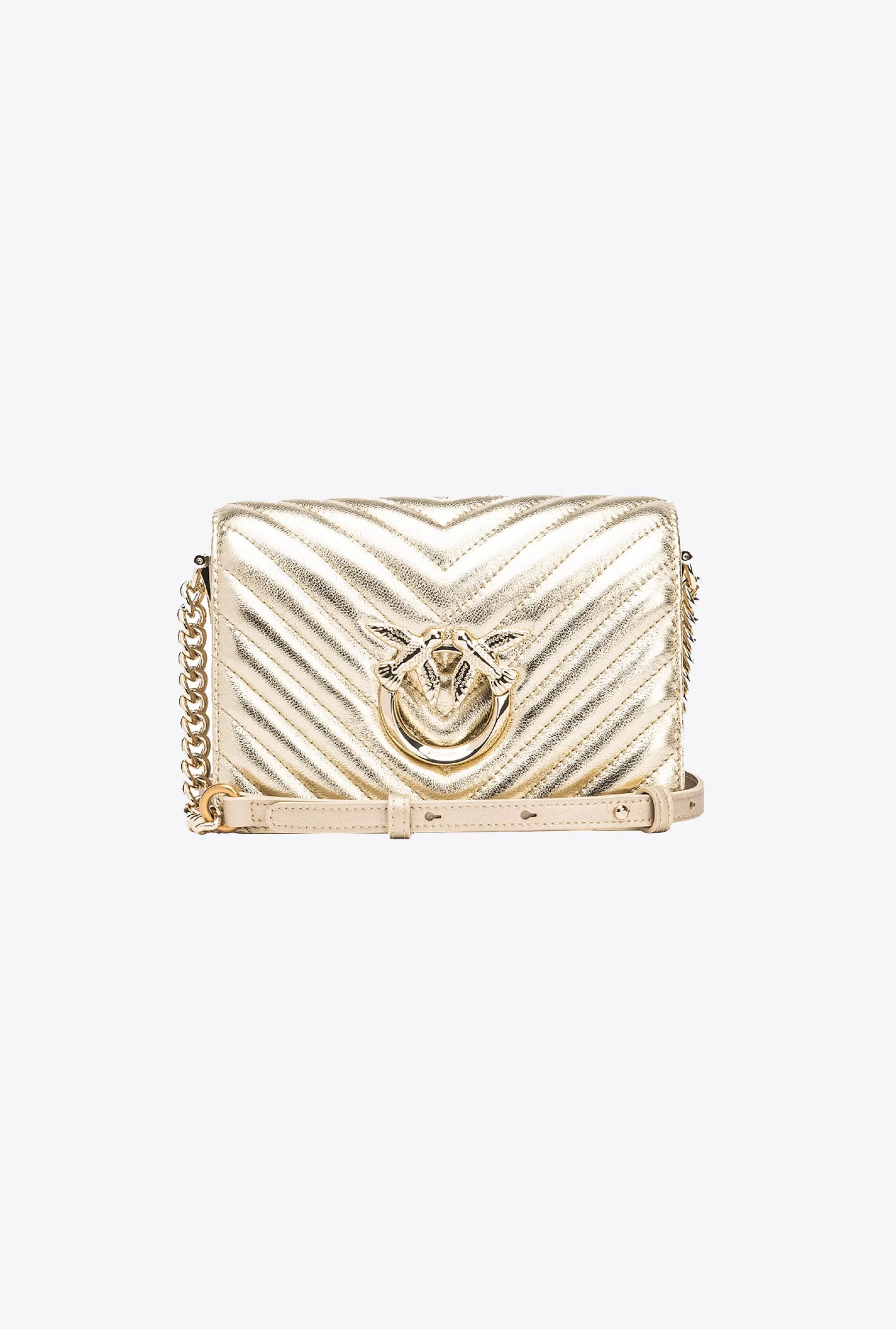 PINKO Love Bag Puff | Love Bag Click-Mini Love Bag Click Metal Chevron