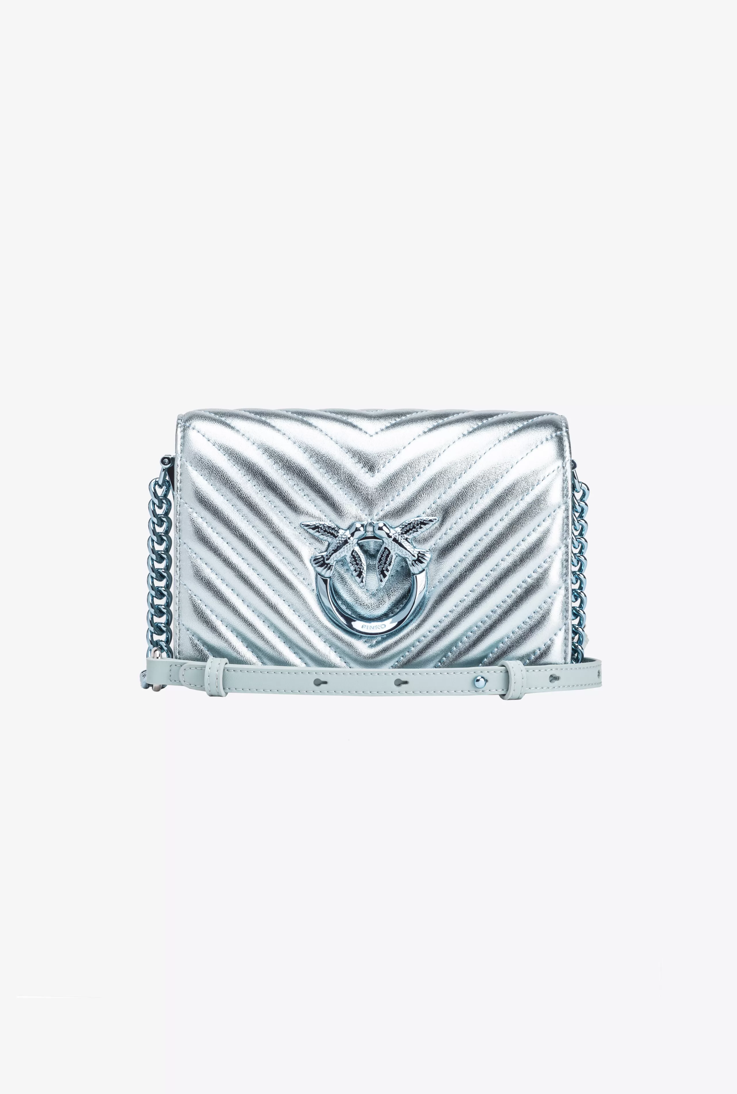 PINKO Love Bag Puff | Love Bag Click-Mini Love Bag Click Metal Chevron