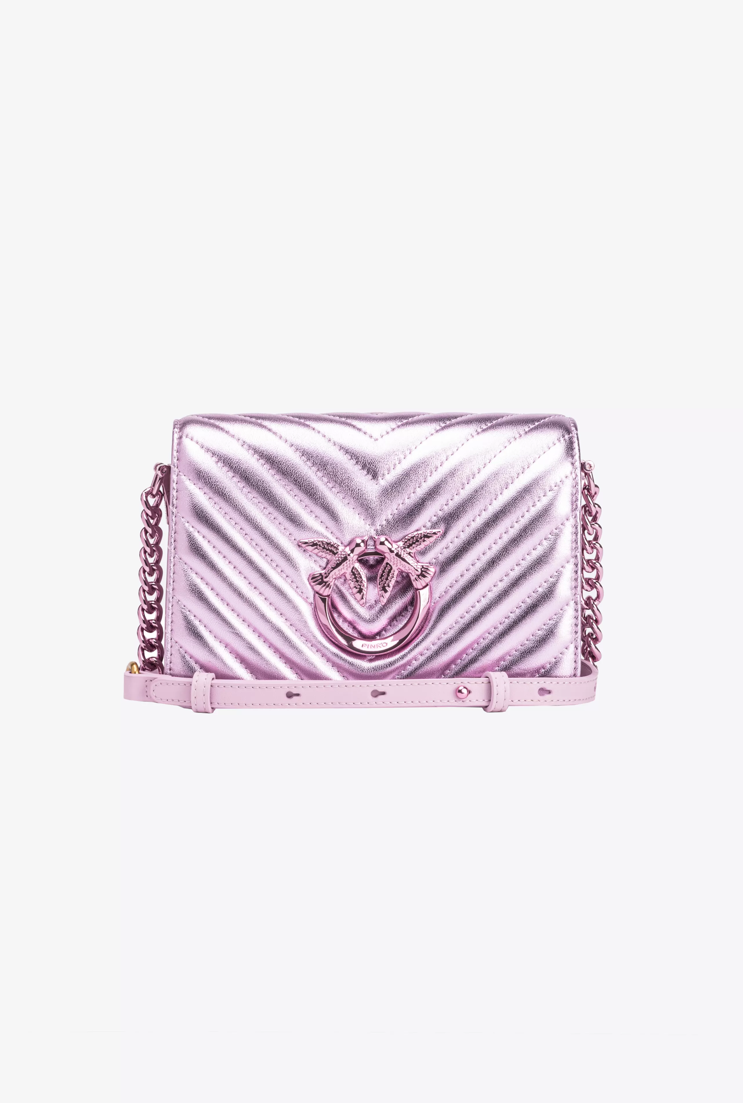 PINKO Love Bag Puff | Love Bag Click-Mini Love Bag Click Metal Chevron