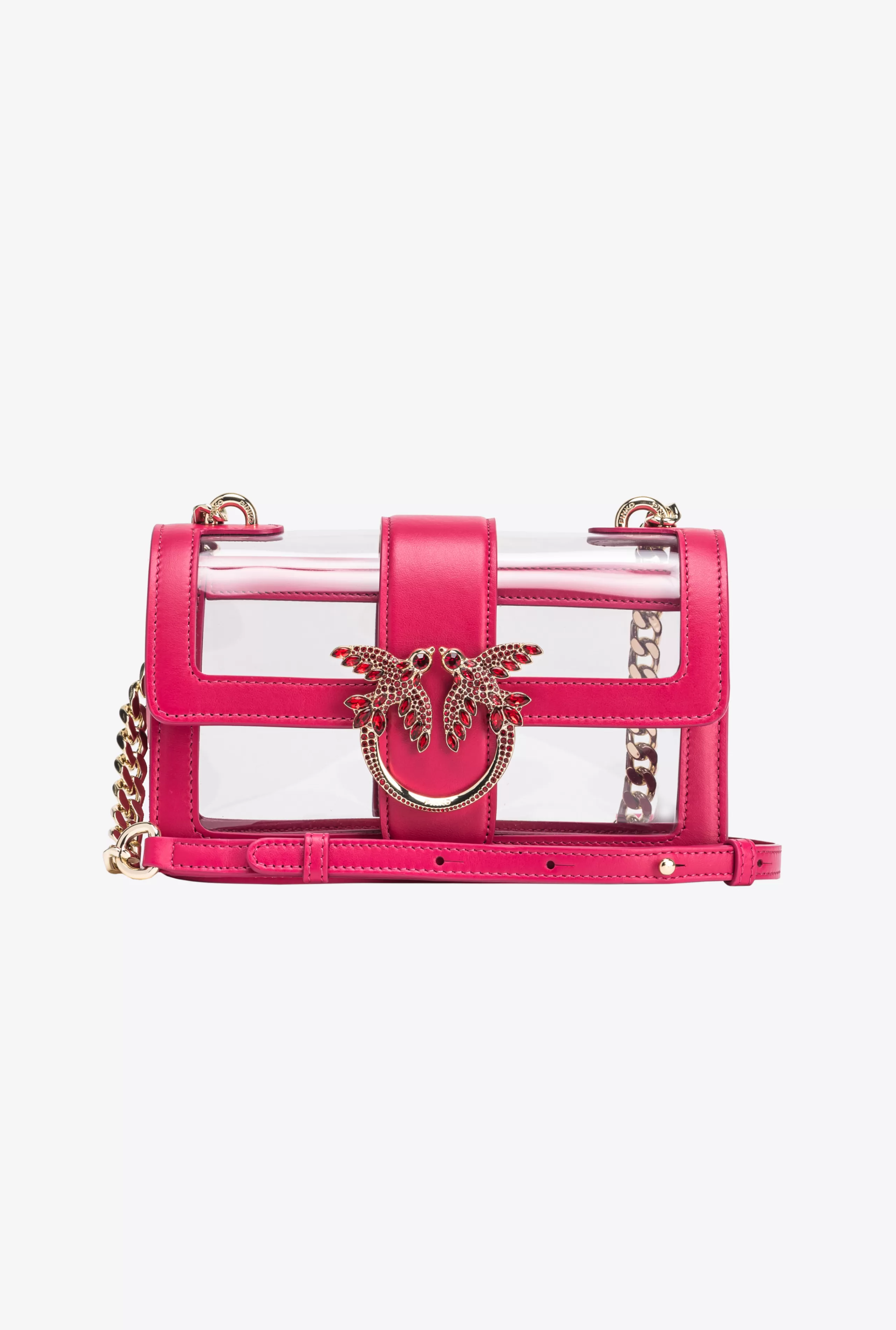 PINKO Limited Edition | Love Bag Icons-Mini Love Bag One Light Przezroczysta Galleria