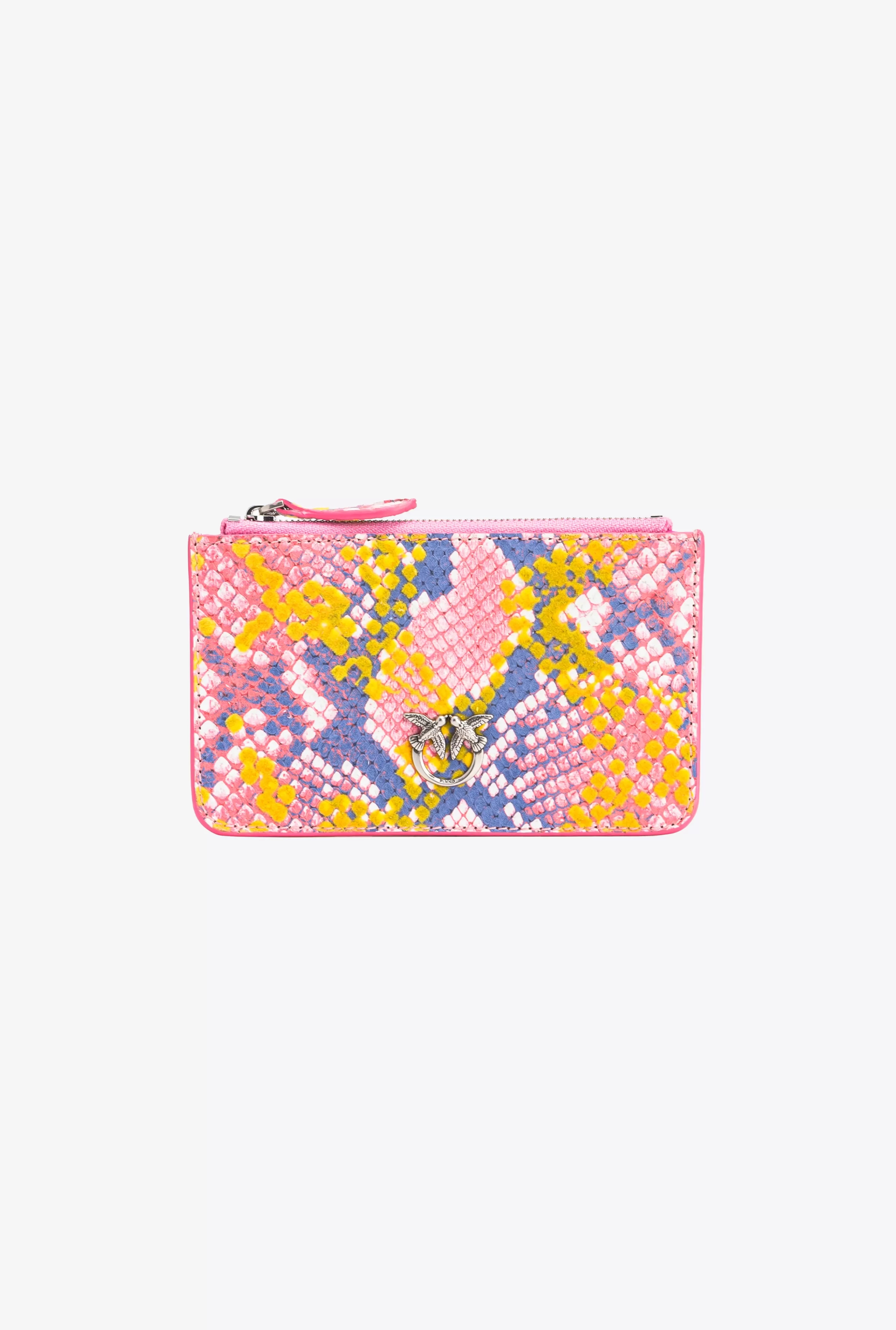 PINKO Galanteria skórzana | Limited Edition-Płaski Woreczek Pouch Wąż Galleria