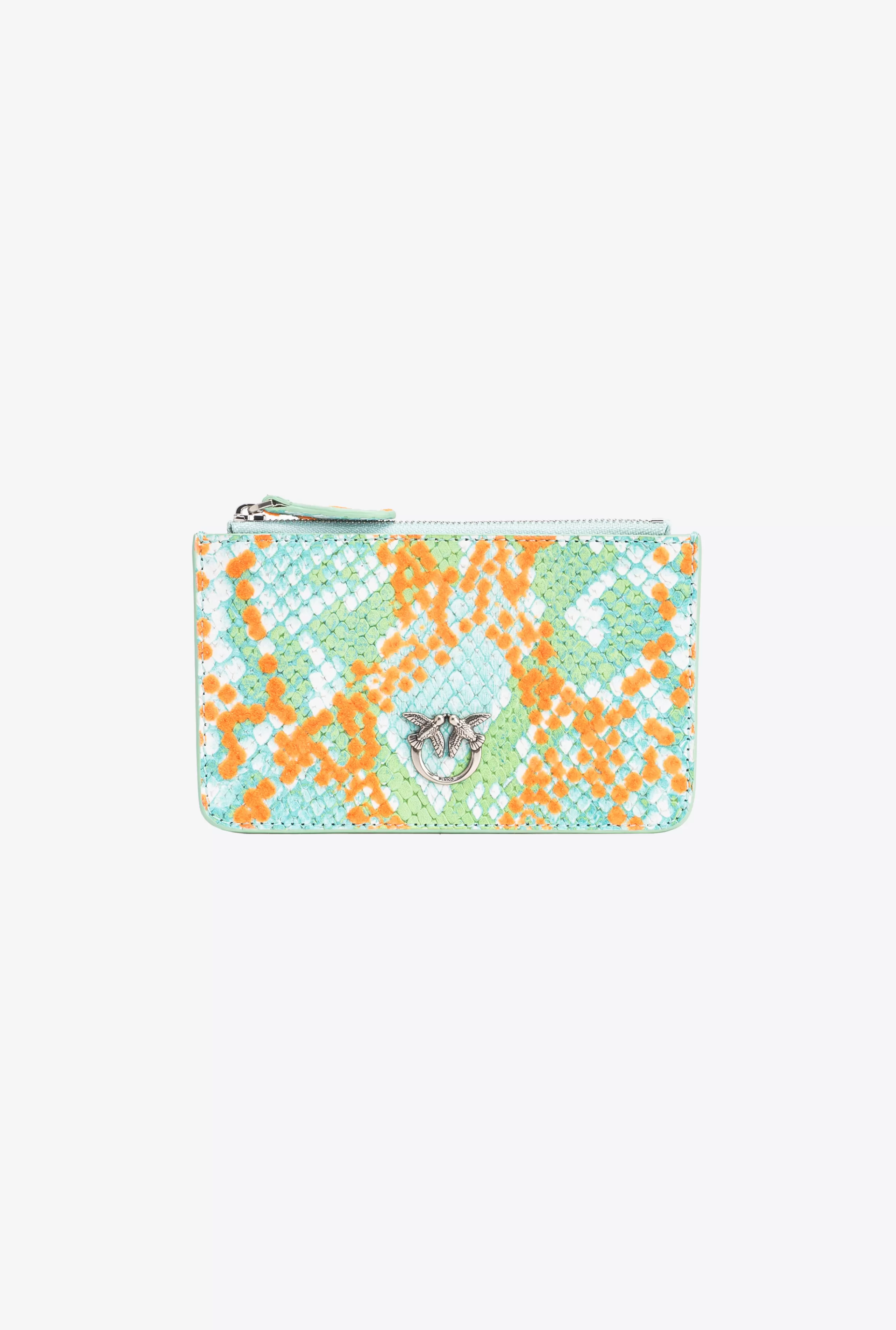 PINKO Galanteria skórzana | Limited Edition-Płaski Woreczek Pouch Wąż Galleria