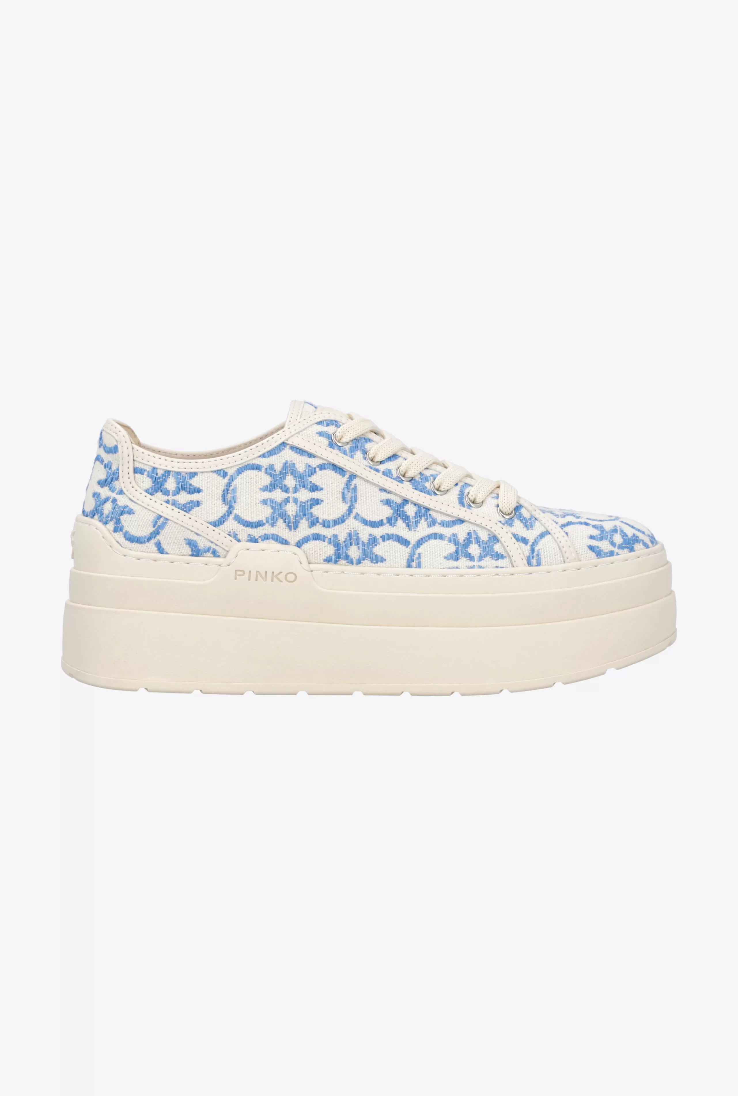 PINKO Sneakersy-Sneakersy Na Platformie Love Birds Monogram