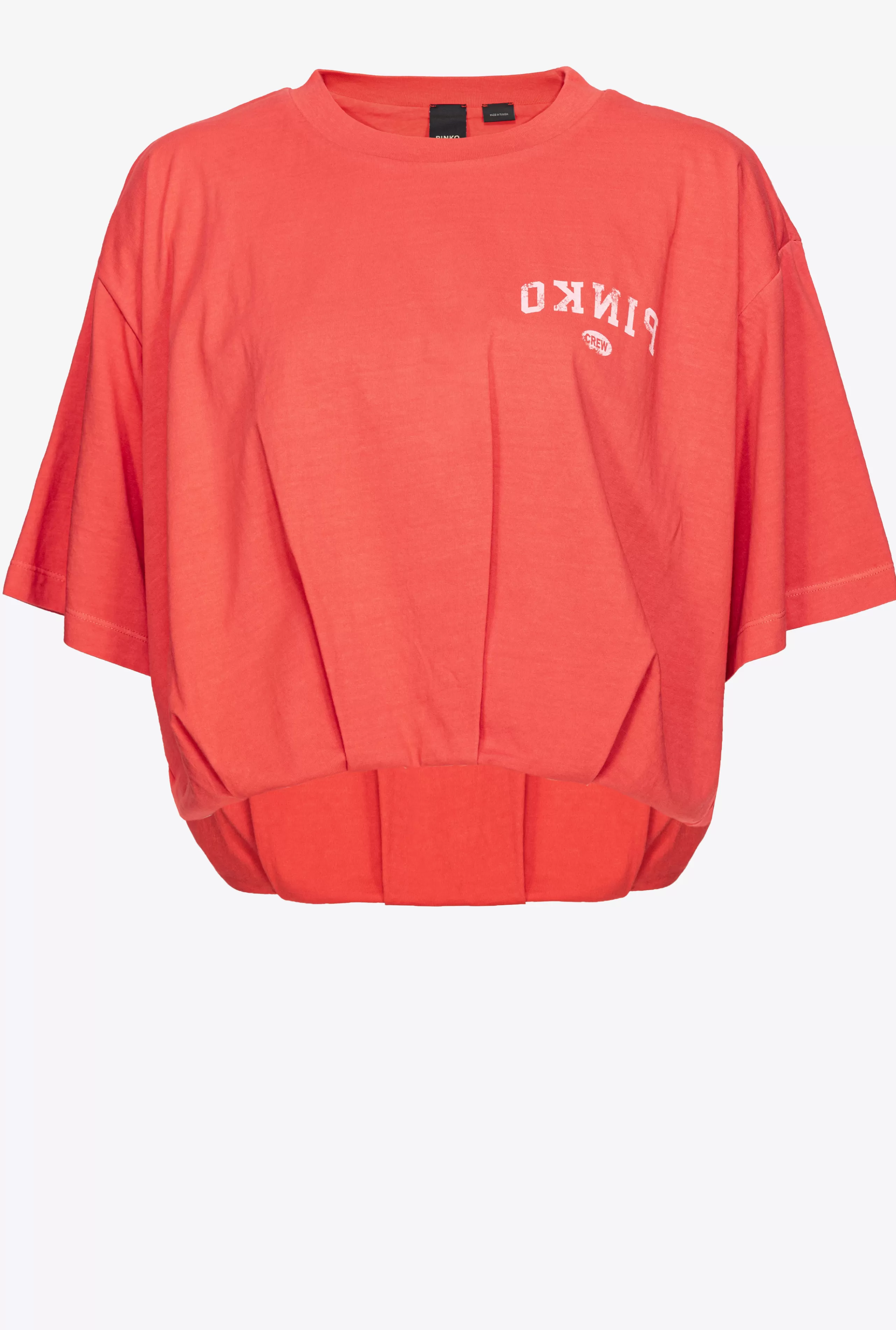 PINKO TOPY-T-shirt Crop Z Logo