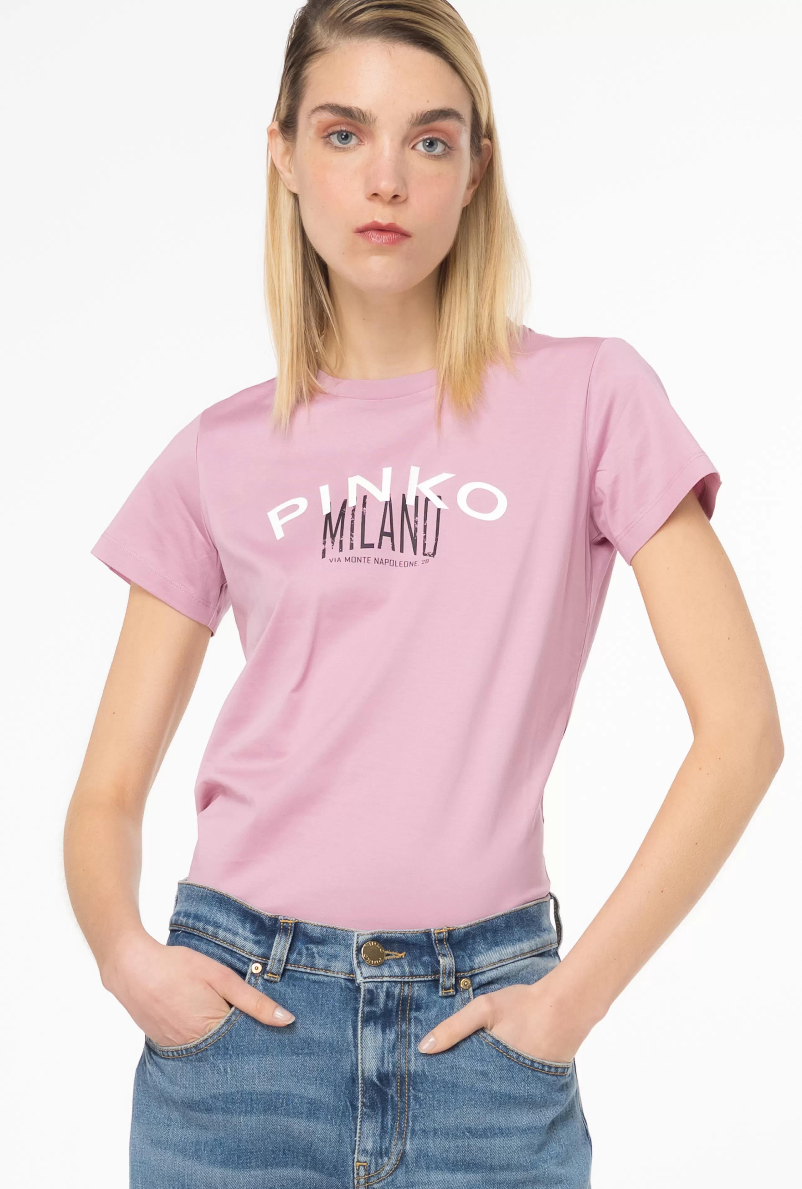 PINKO TOPY-T-shirt Cities