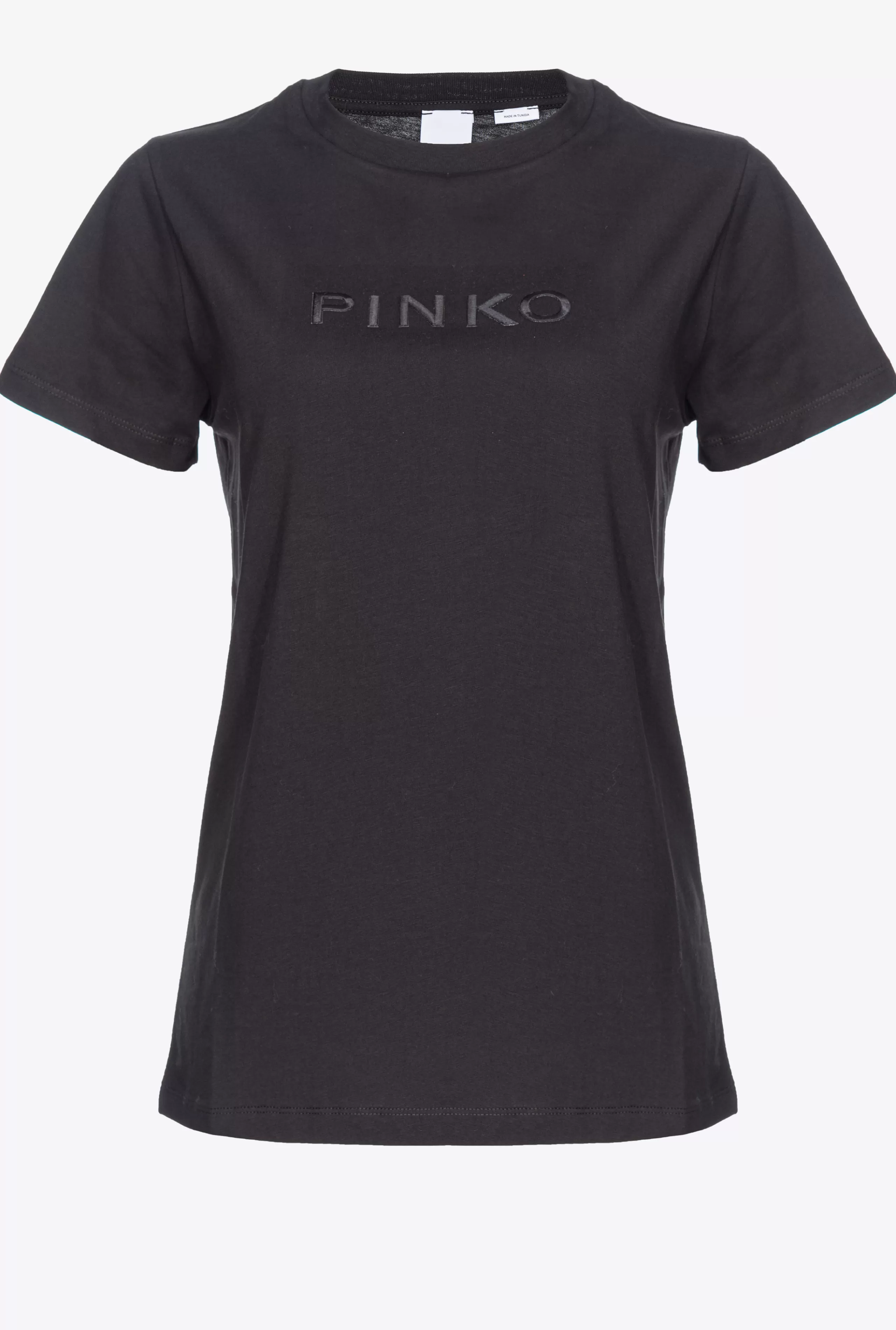 PINKO TOPY-T-shirt Z Haftem Logo