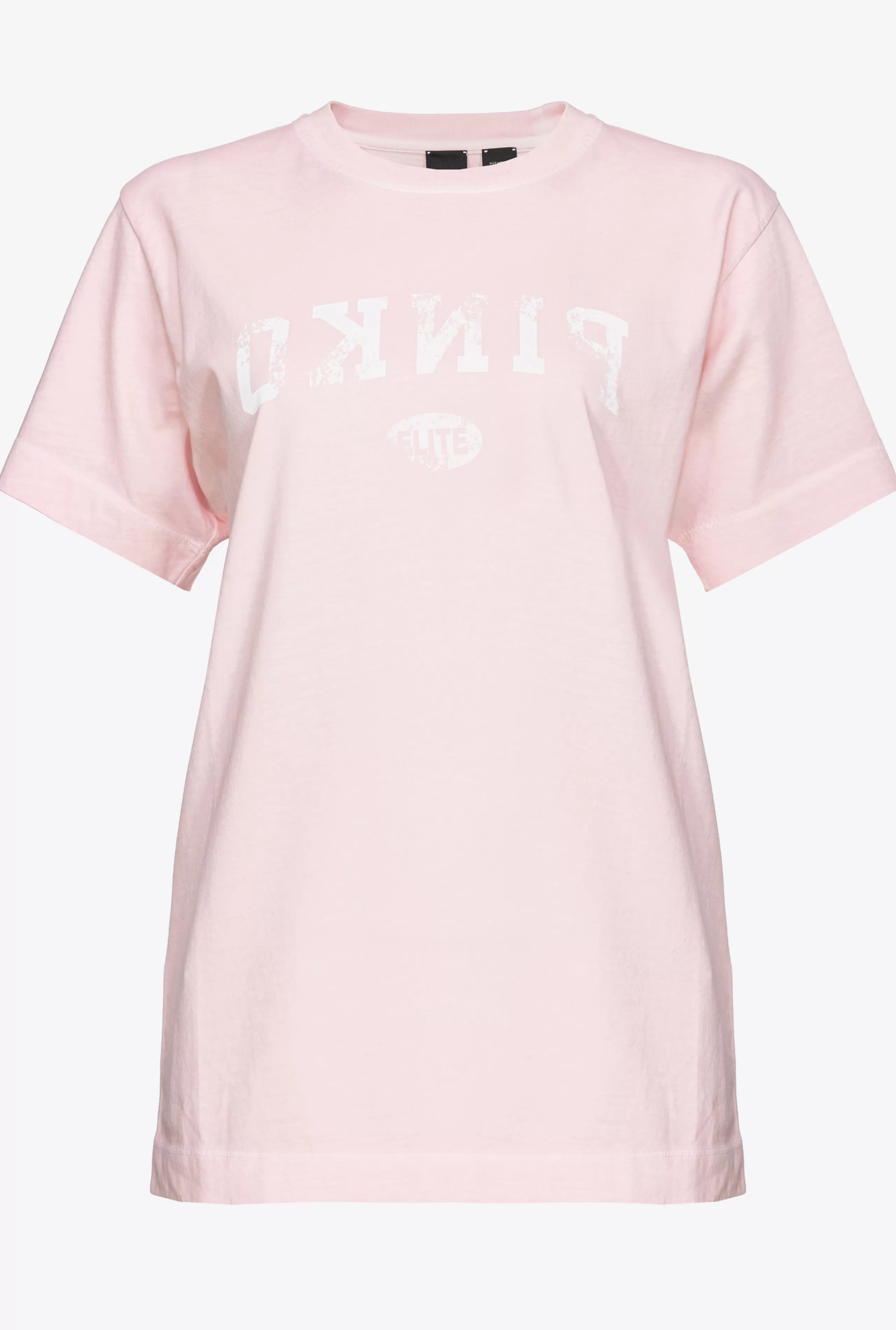 PINKO TOPY-T-shirt Z Nadrukiem Logo